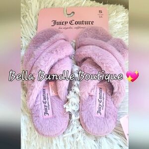 Brand New Juicy Couture Cozy Slippers